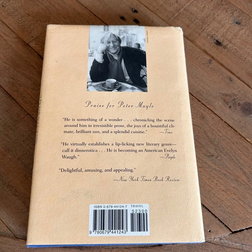 Encore Provence Peter Mayle Hardcover First Edition 1999 Knopf‎ Travel Memoir